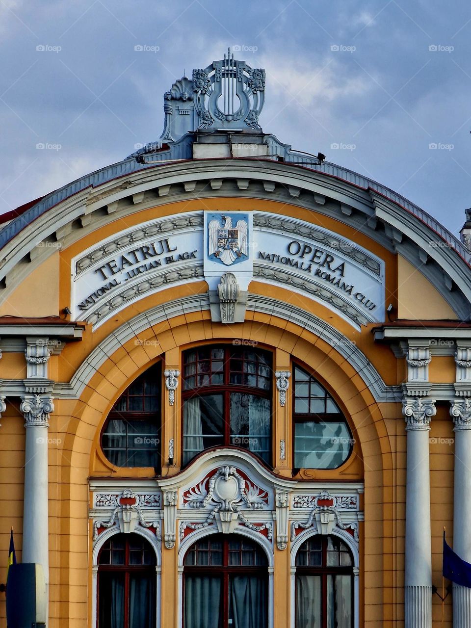 the state theater and opera from Cluj-Napoca