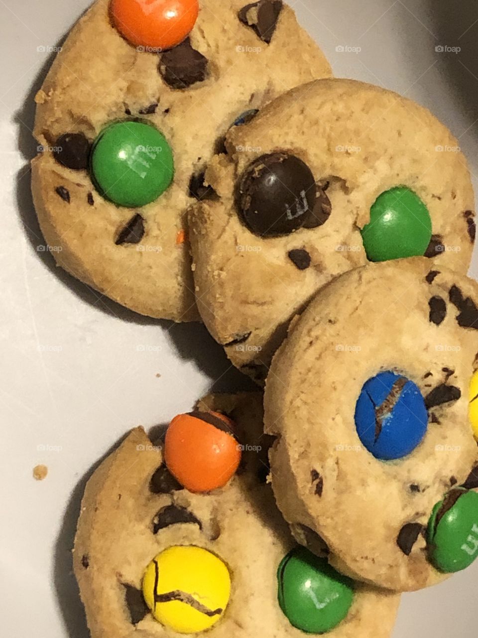 Cookies with candy