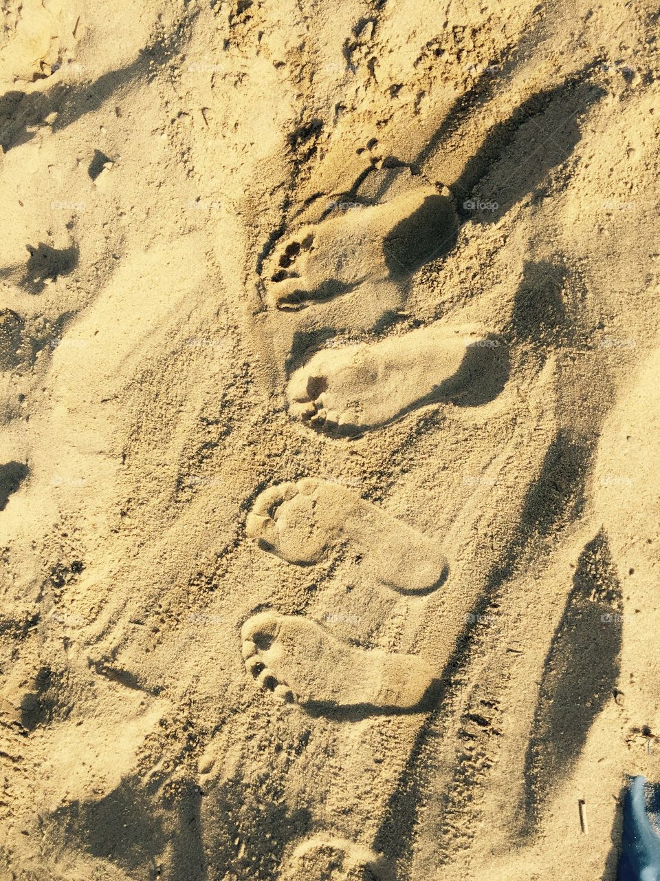 Footprints @ Playland Beach