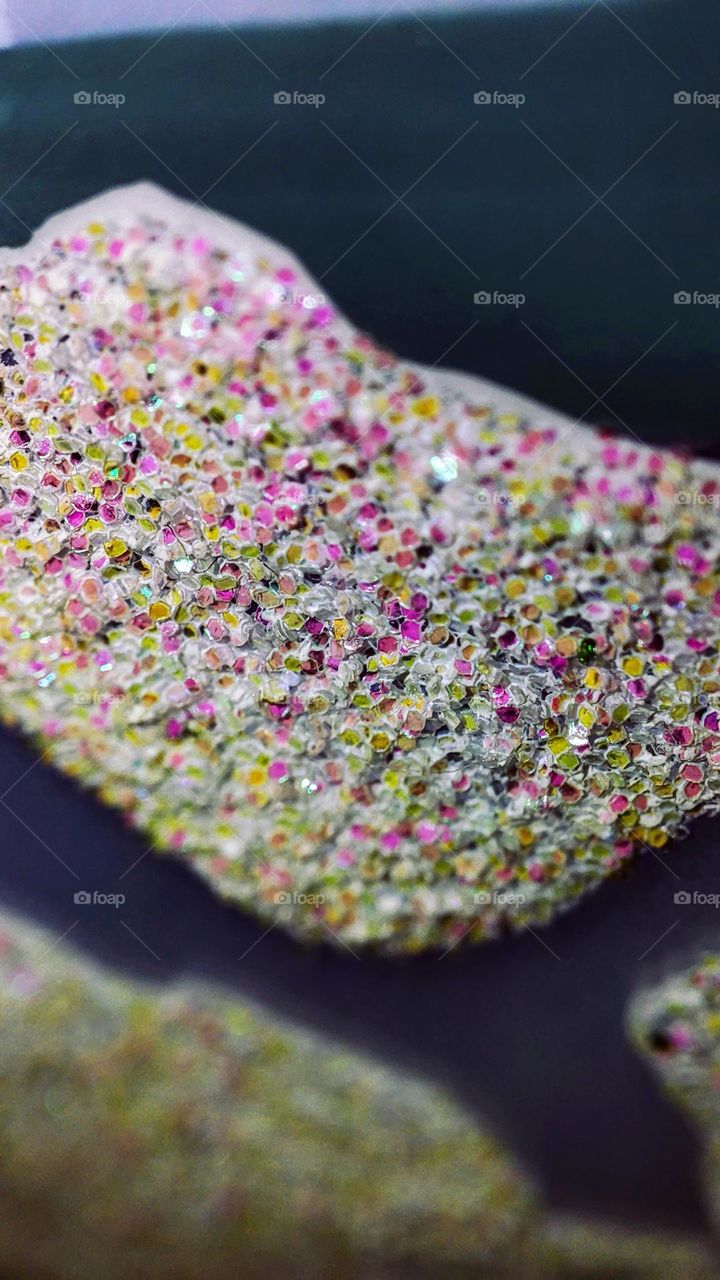 macro photo of Christmas toys