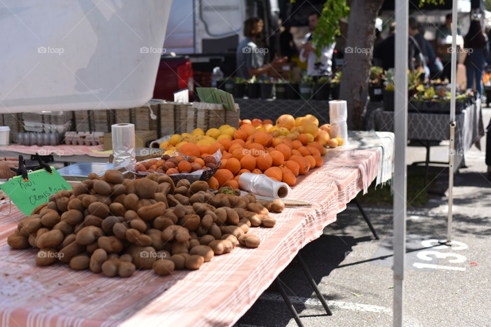 Weekend farmer's market