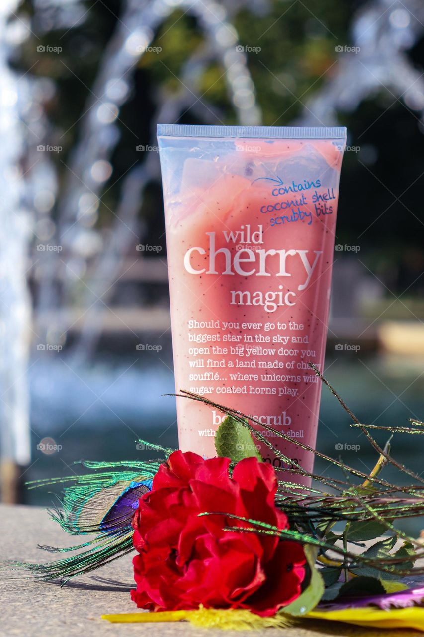 Treaclemoon, Wild cherry magic, body scrub