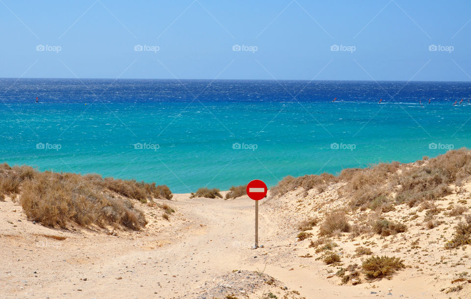 costa calma fuerteventura. canary island