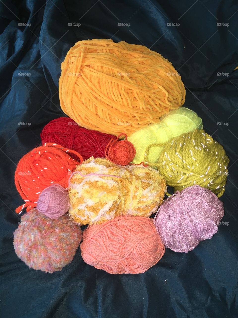 Colourful yarns