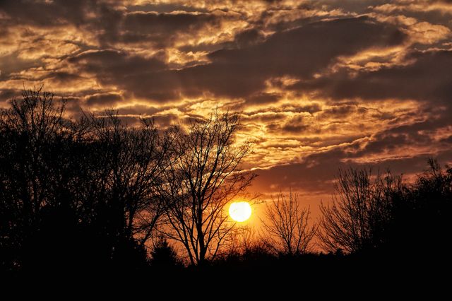 Cloudy Sunset