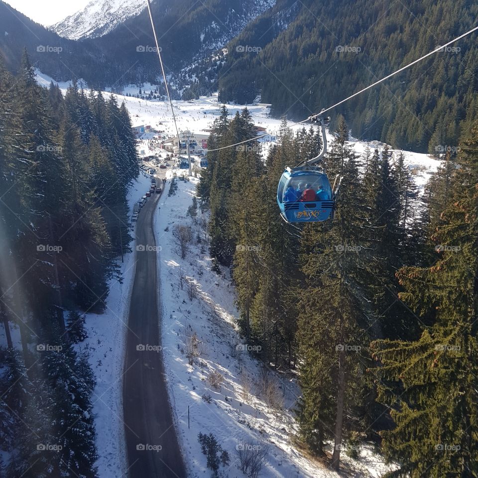 Bansko ski lift