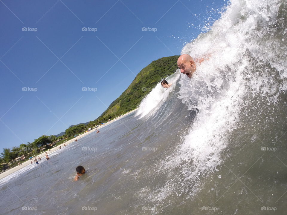 Water, Action, Surf, Beach, Travel