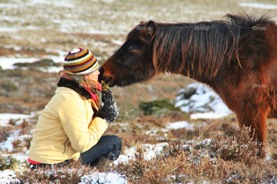 winter girl sweet cute by geebee