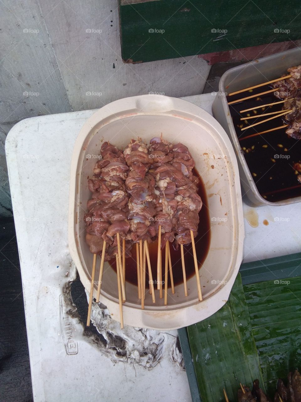 barbecue pork chops. mandaluyong city. Philippines