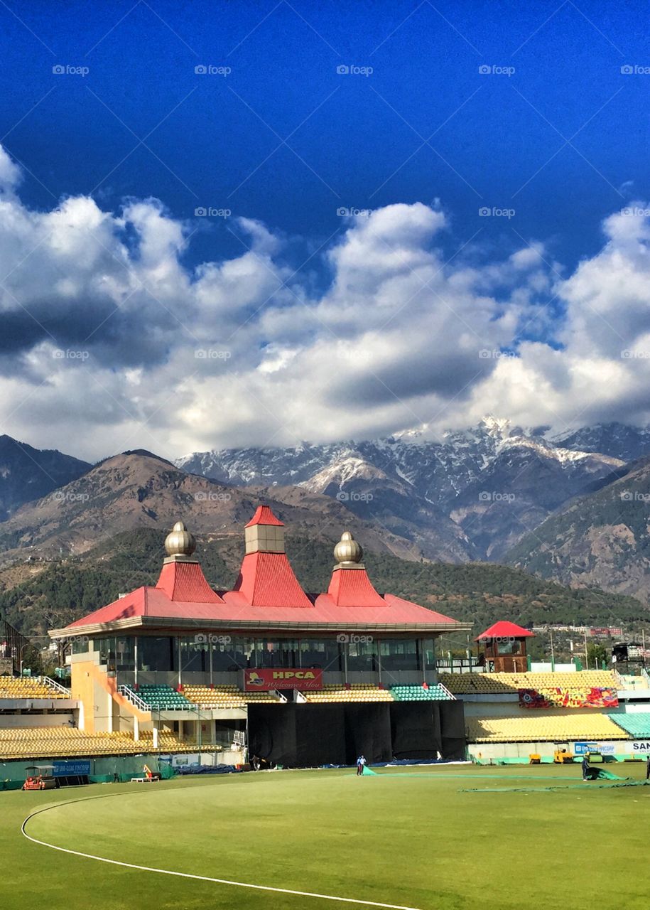 The most beautiful stadium in world HPCA stadium 