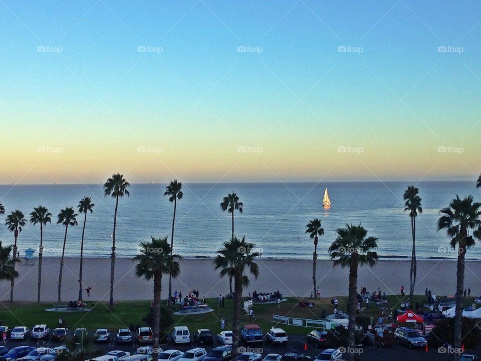 ⛵️ Sailboats at Sunset⛵️