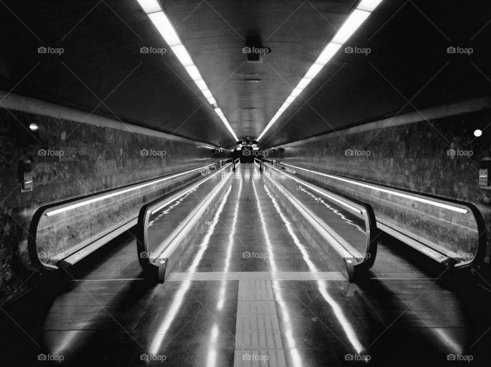 Subway System, Transportation System, Street, Blur, Airport