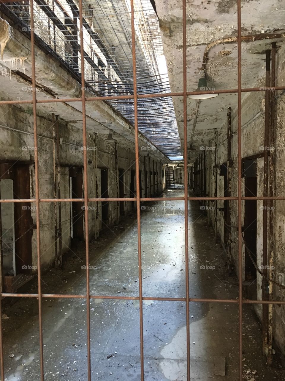 A guards view (Eastern State Penitentiary) 