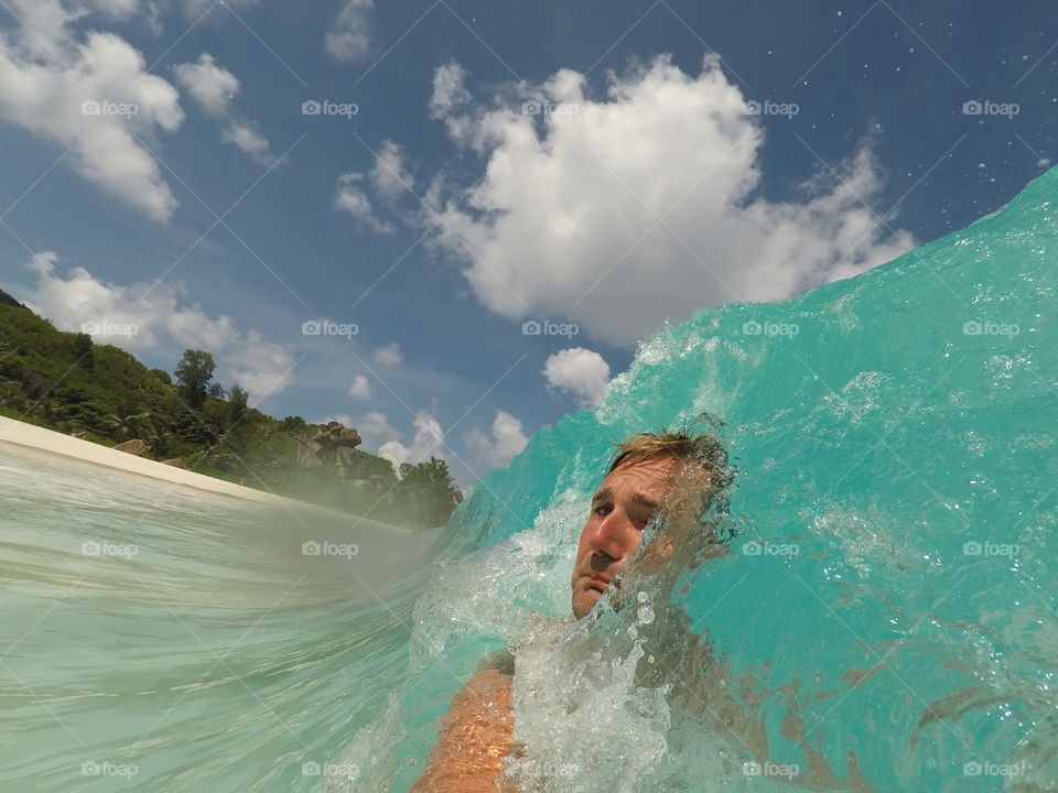 nice view out of the wave 