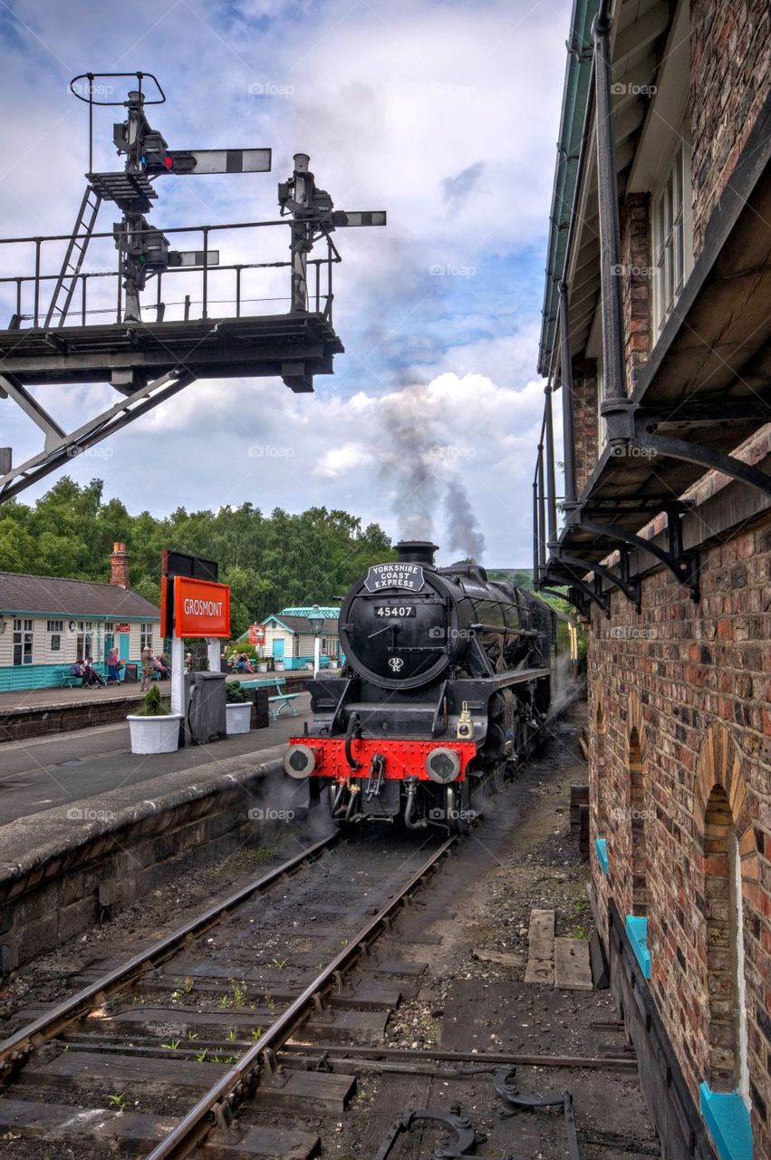 Steaming in grosmont