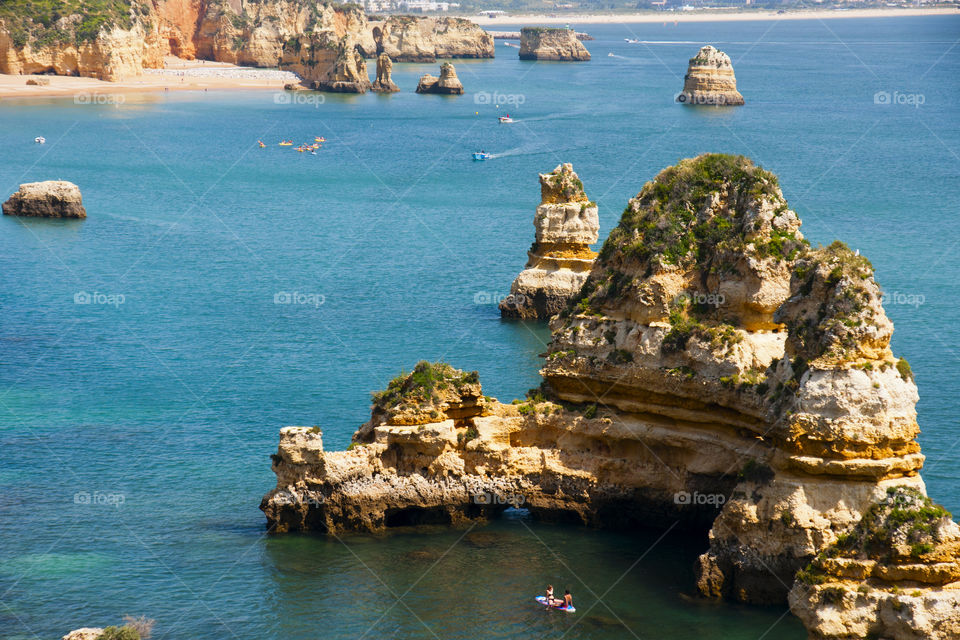 Beautiful coastline in Portugal 