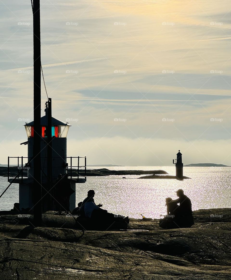 Picnic by the lighthouse 