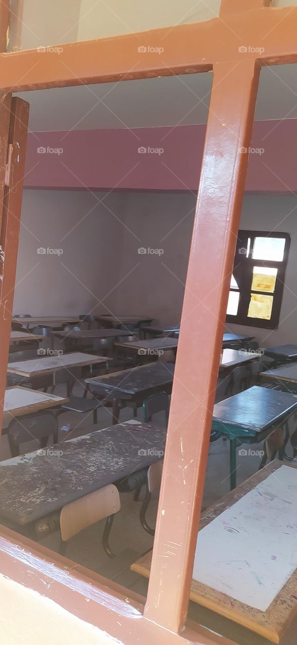 the classroom in school