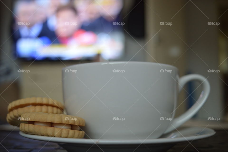 tea in macro