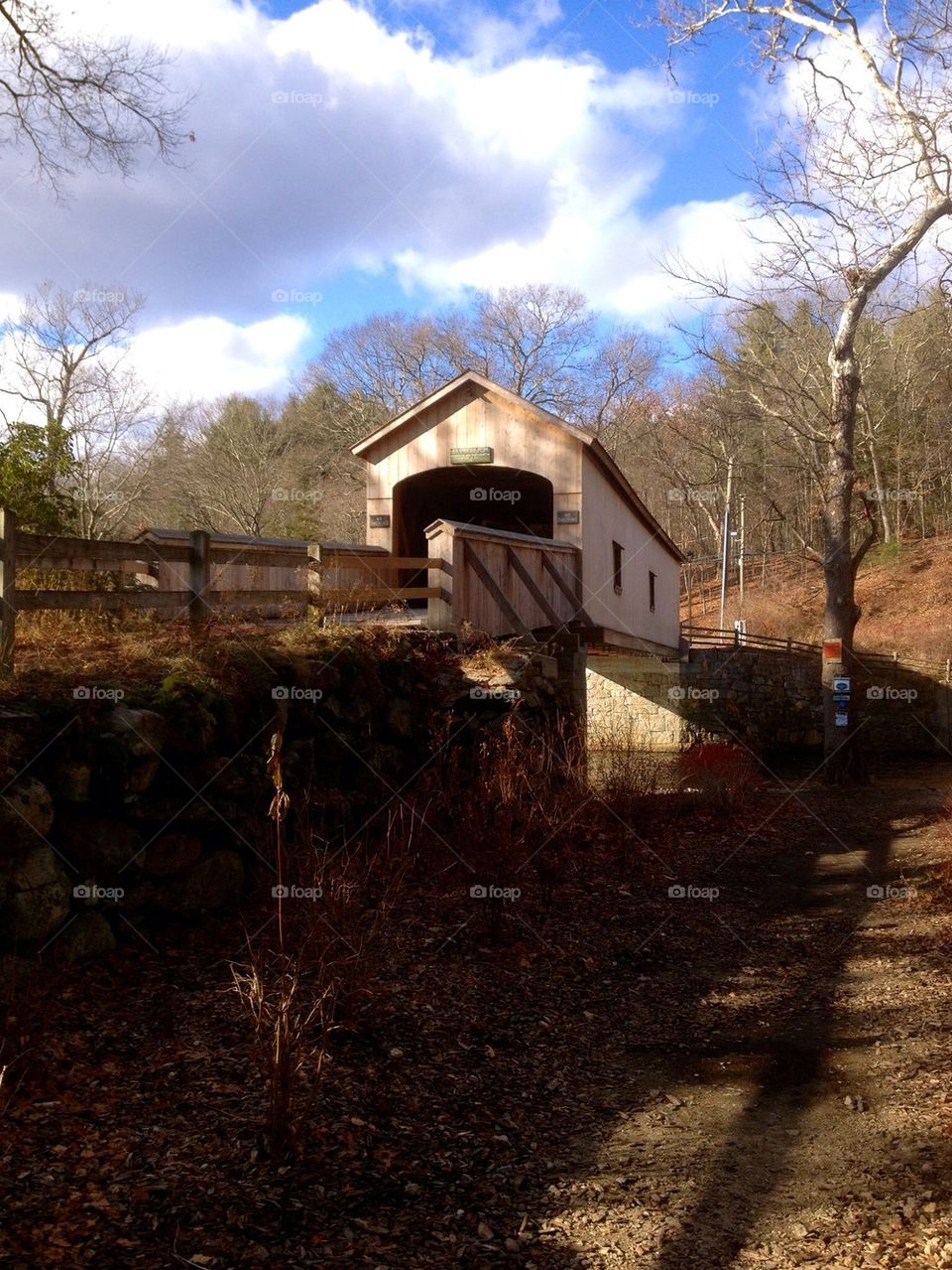 covered bridge