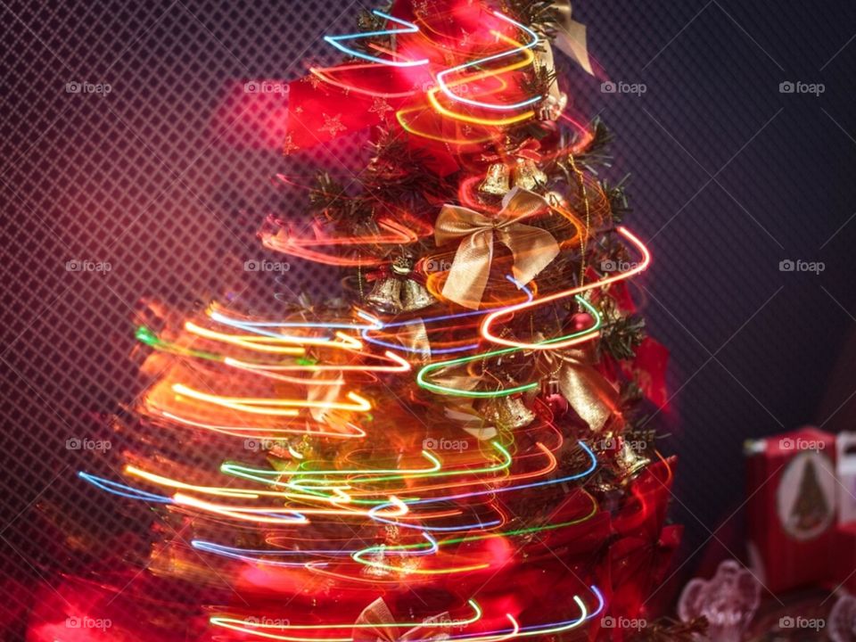 Christmas magic lights