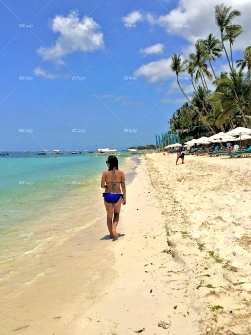Beautiful beach in Hennan Resort, Bohol 🥰