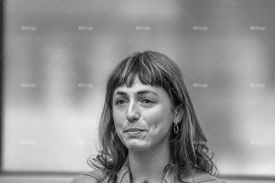 Sophie Straat At The Public Meeting At The Raadszaal Building Amsterdam The Netherlands 10-5-2024 (2)