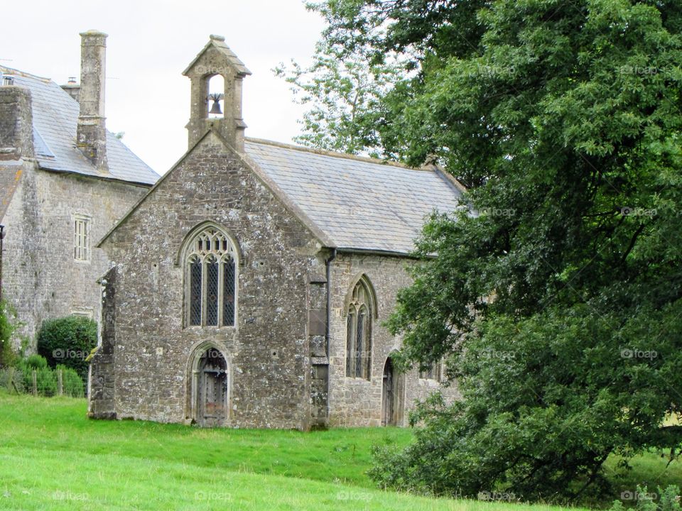 old abandoned chapel