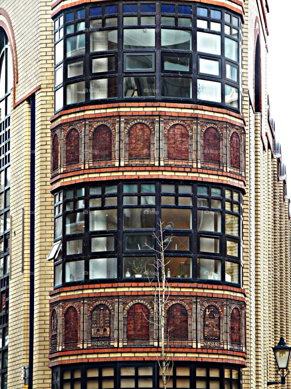 Oval Shaped Building