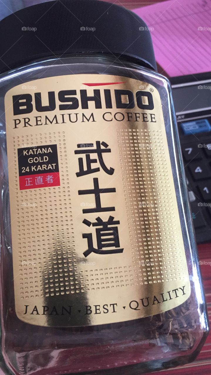 Bushido coffee