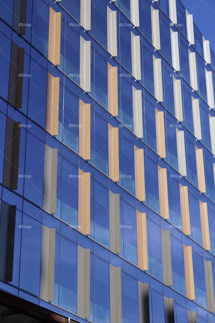 lines in a newly constructed high rise building in downtown Sacramento California