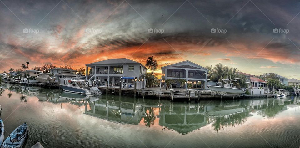 Florida water reflection 