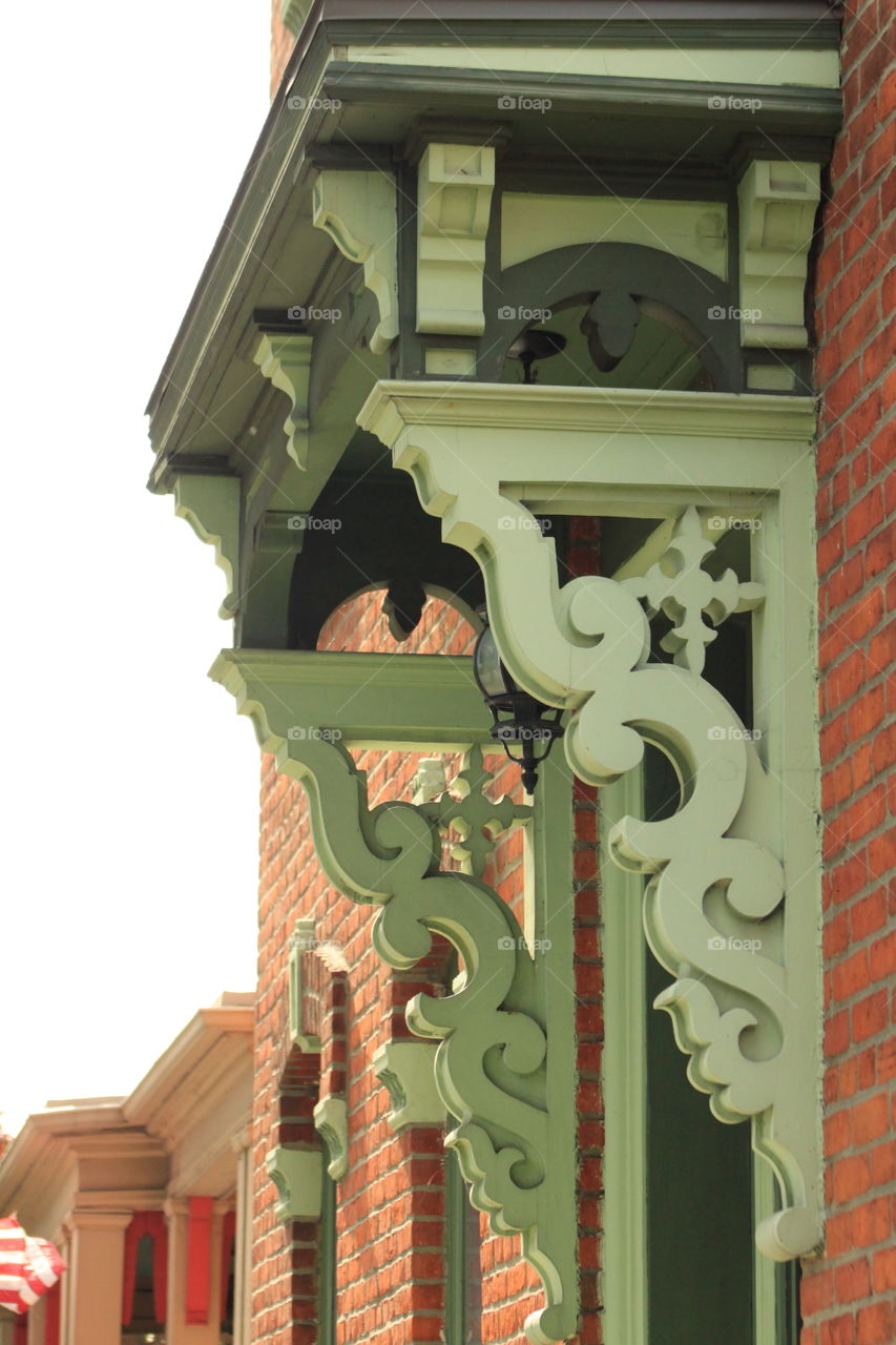 Architecture woodworking