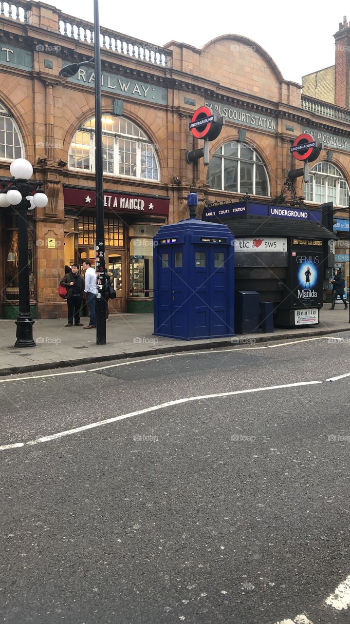 Doctor Who’s in town at Earl’s Court. Stay safe everyone. 