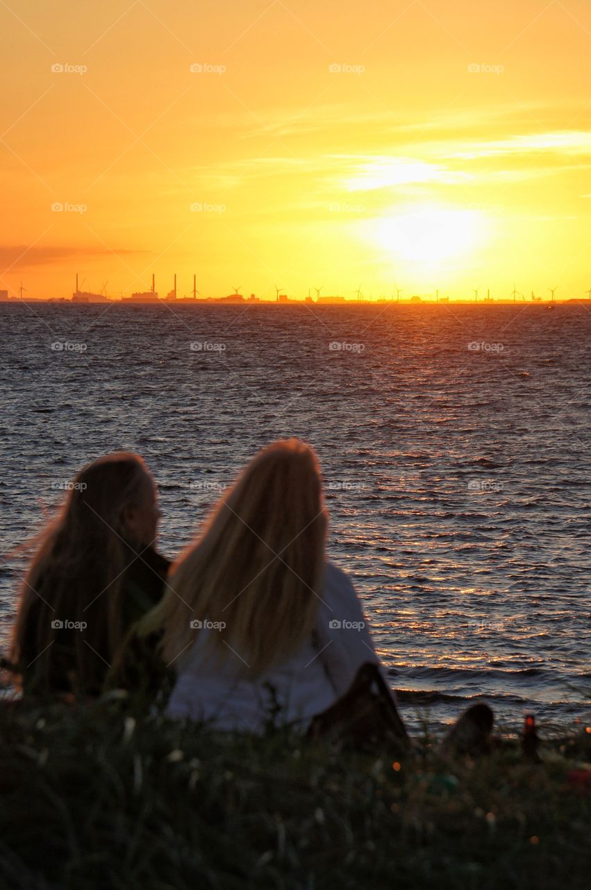 Copenhagen skyline 