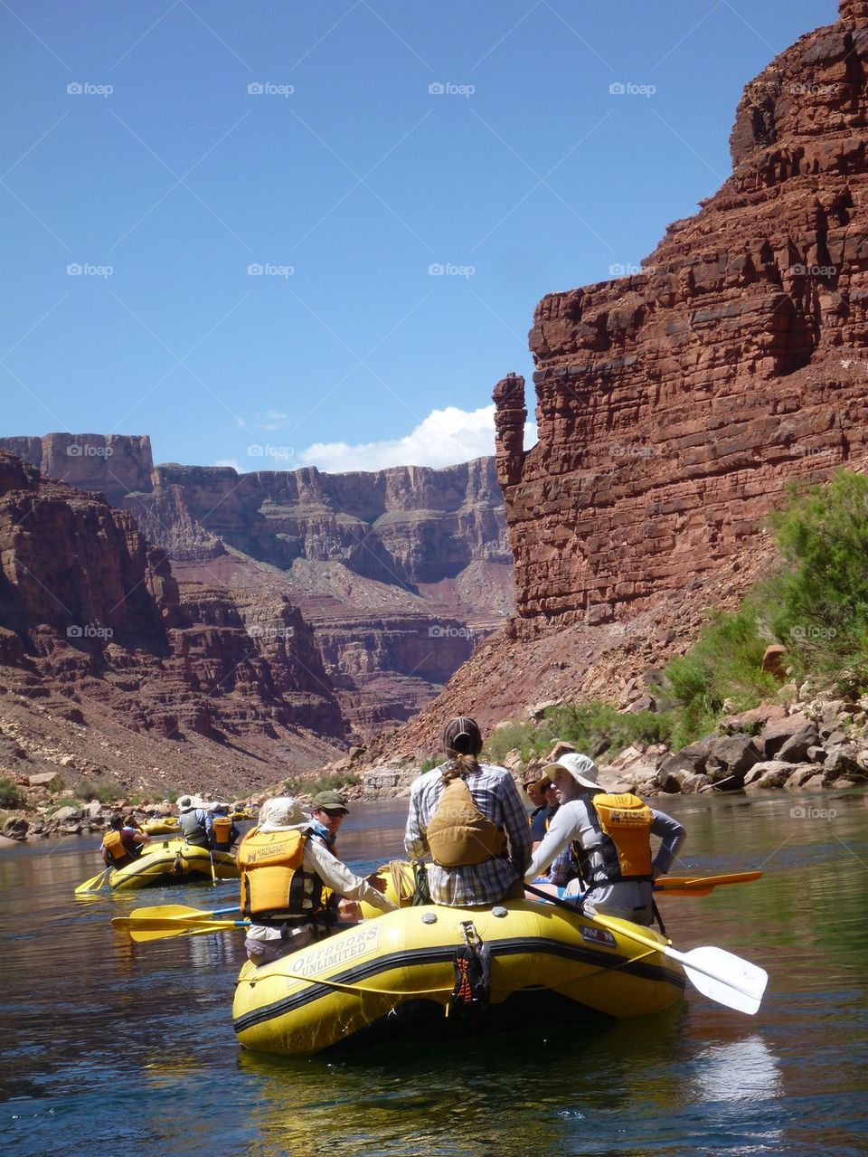 Rafting the Grand Canyon 