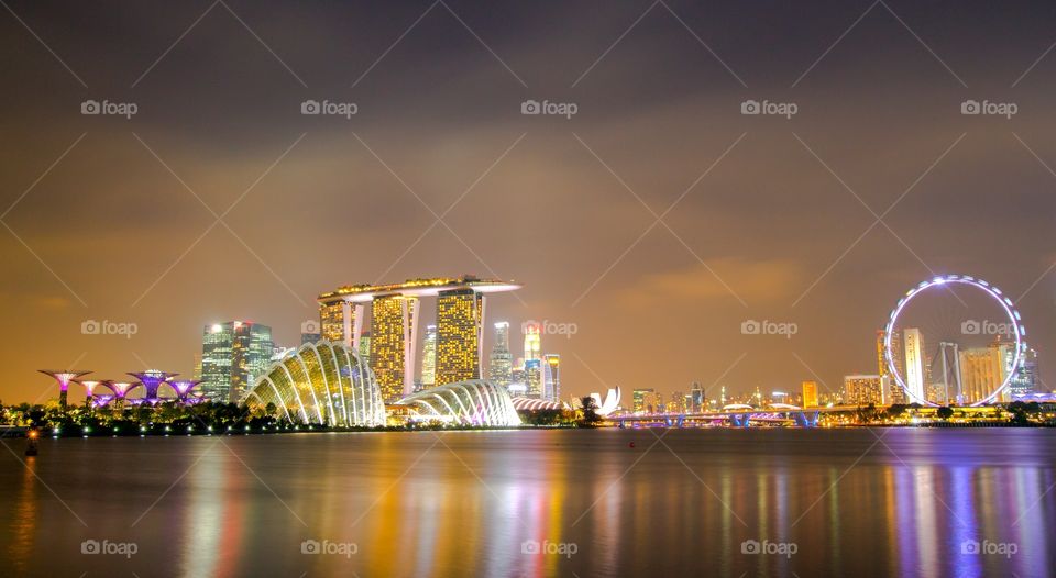 Singapore skyline. Singapore
Skyline
