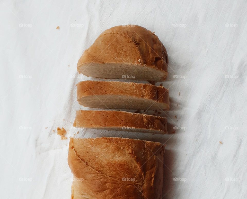 Bread of Ukrainian production from wheat flour