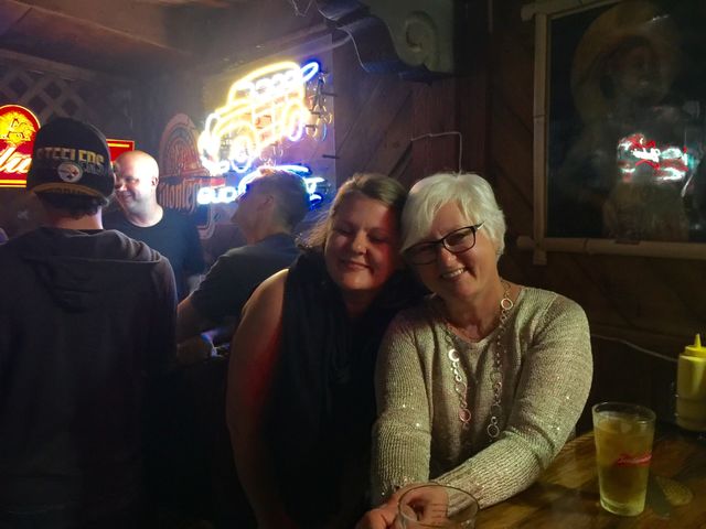 Mother Daughter drinks and fun