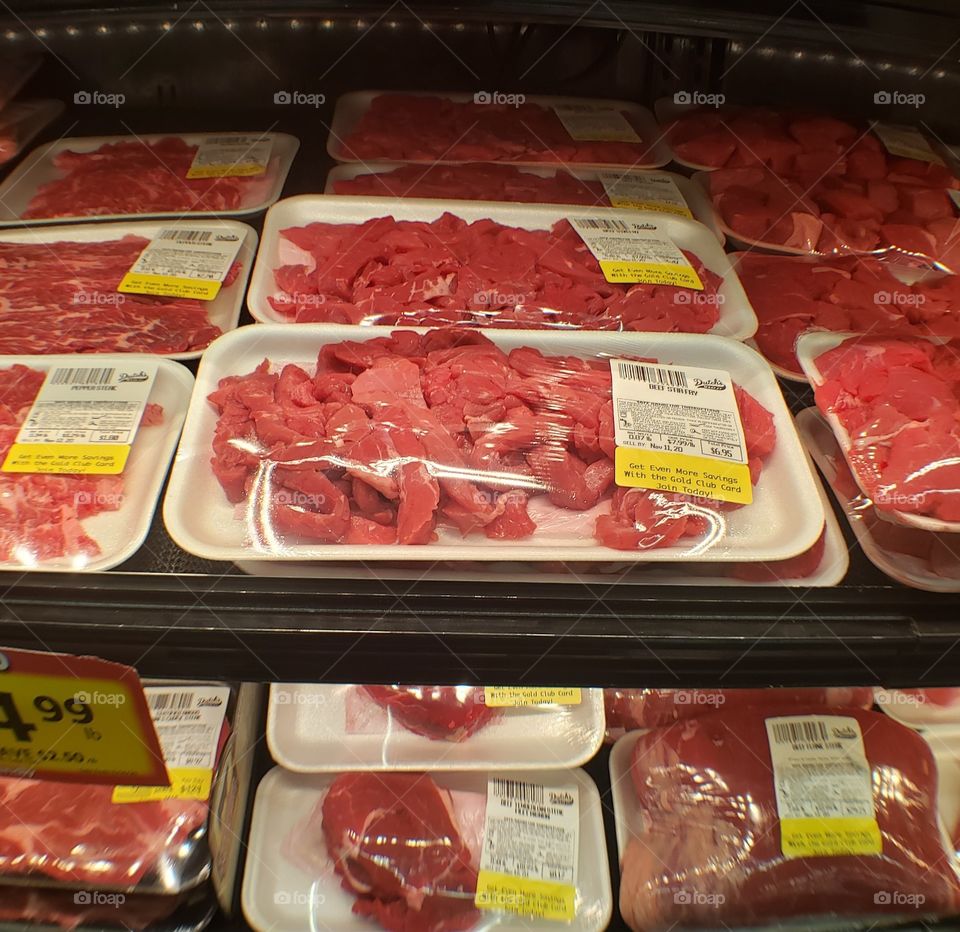 Stir Fry & Other Types of Beef on the Shelf