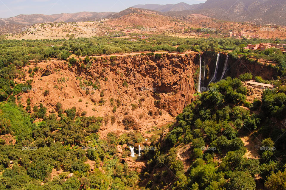 The Ouzoud Valley