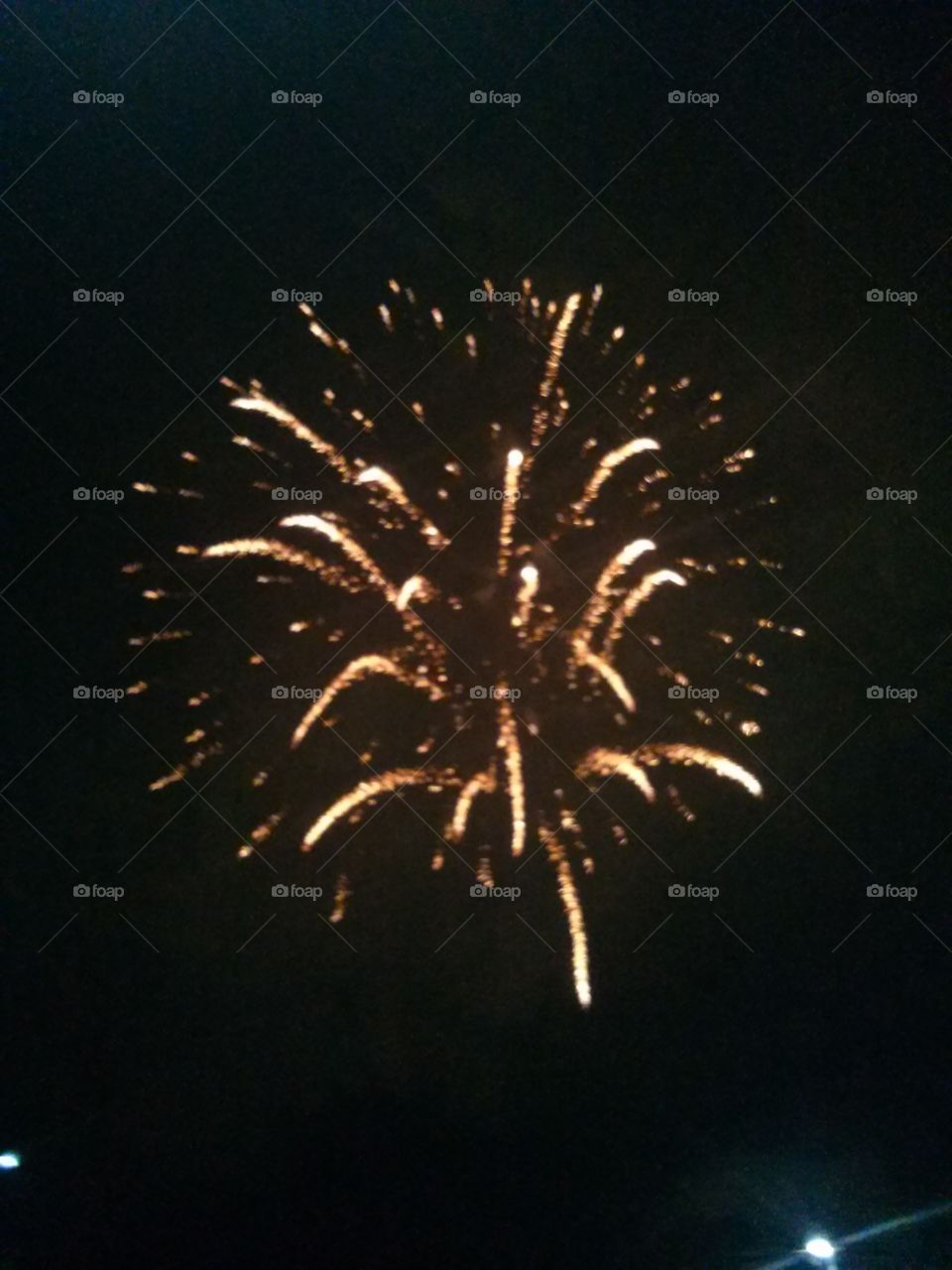 Fireworks. Firework from fourth