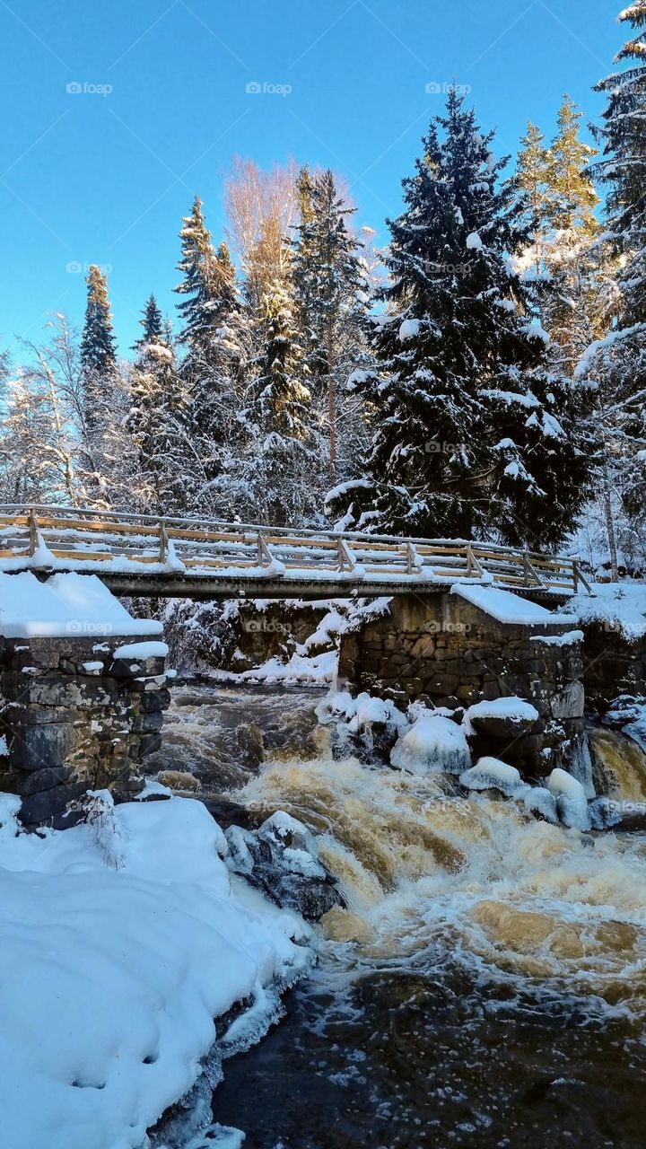 Latokankartanonkoski waterfall