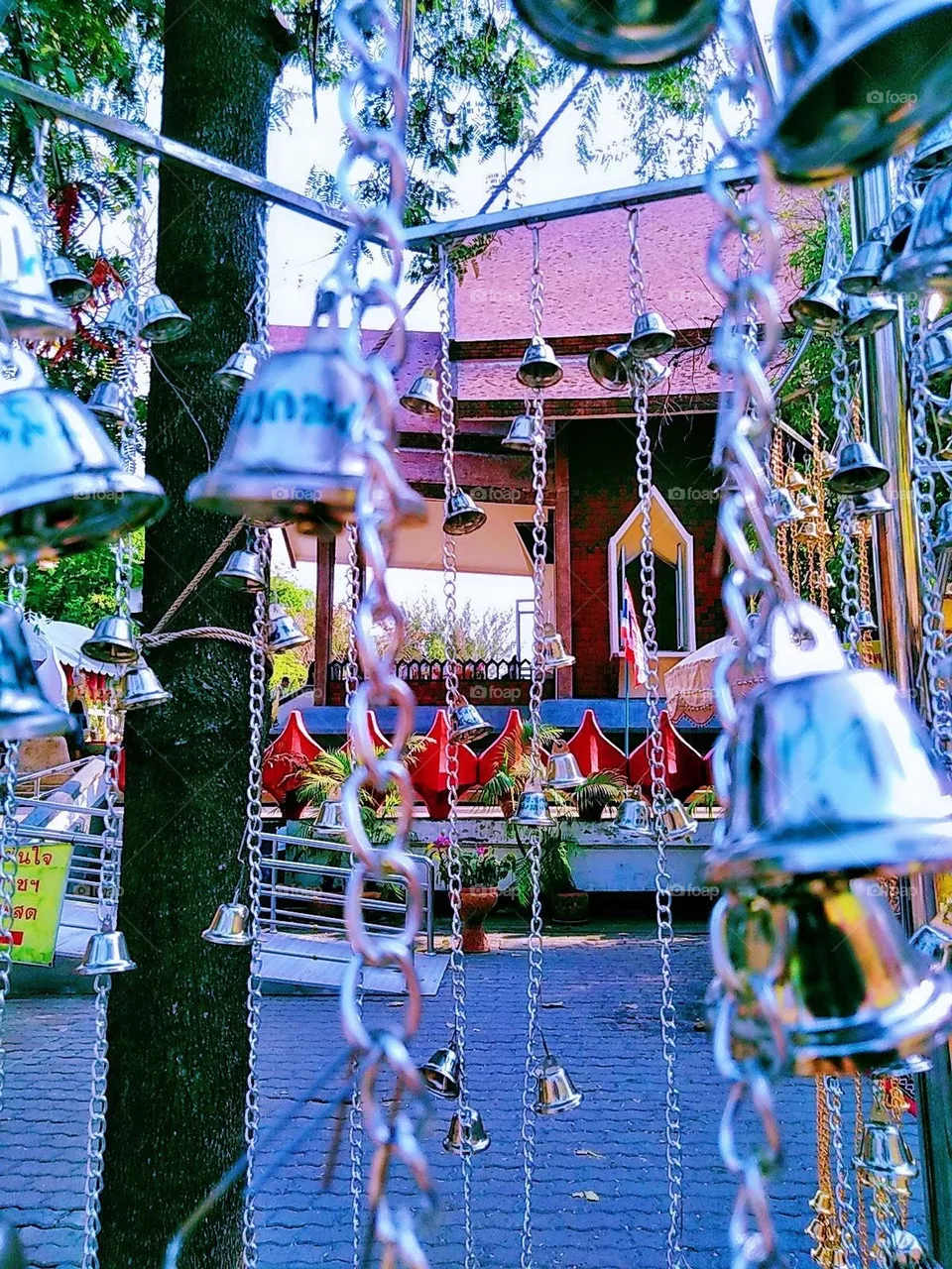 Wishing bell.