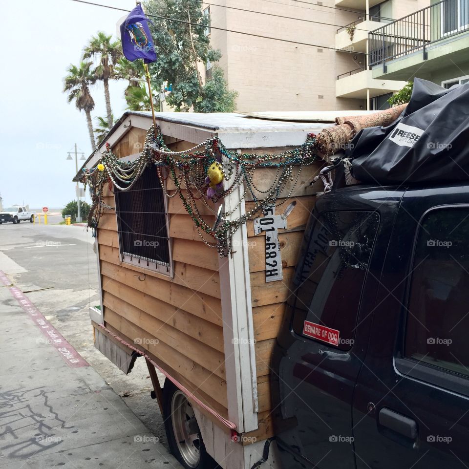 Mobile living in Venice Beach 