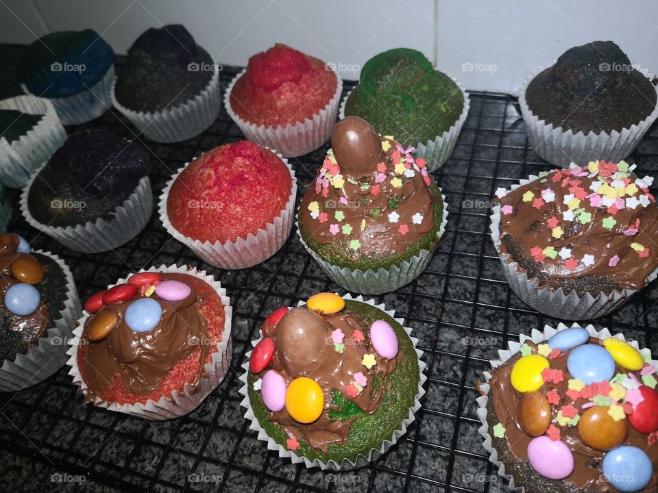 Magdalenas con los peques