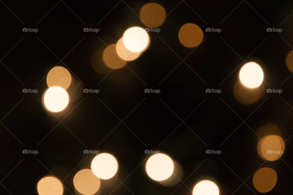 blurred Xmas lights