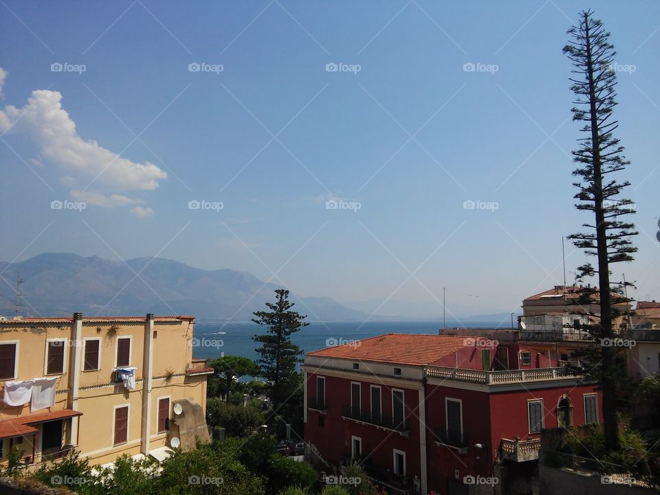 View in medieval town