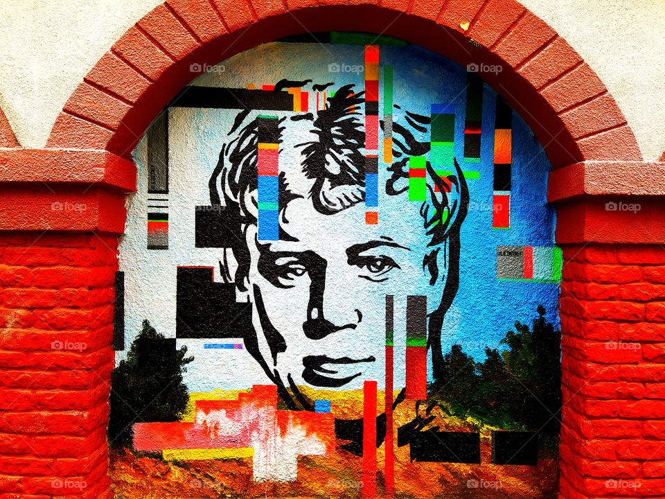 Graffiti. Sergey Yesenin