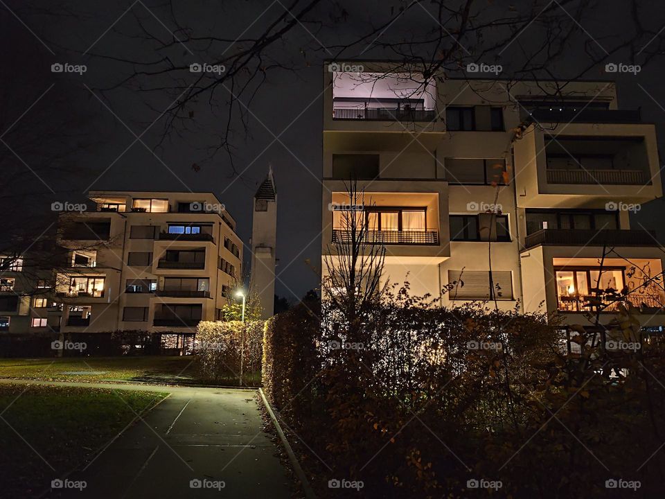 Quiet autumn evening